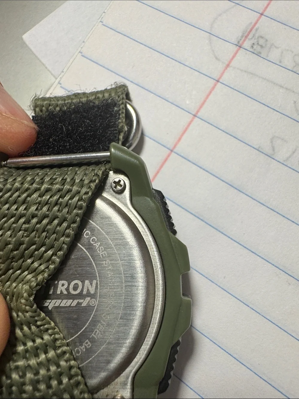 Armitron Olive Green and Black Digital Sport Watch